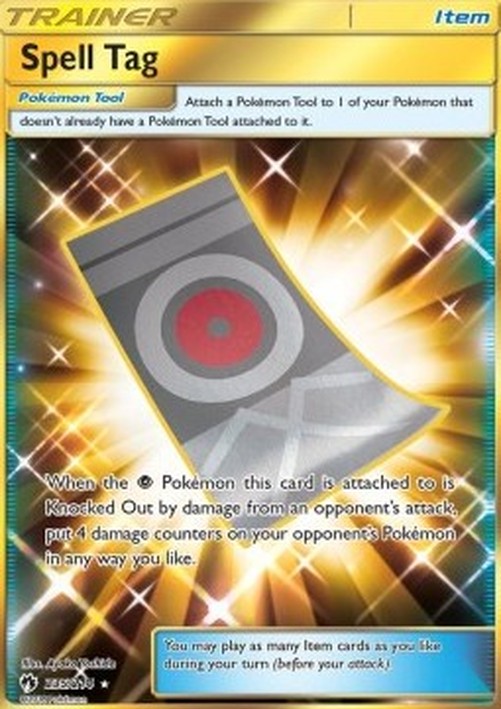 Pokemon Spell Tag (LOT 235)