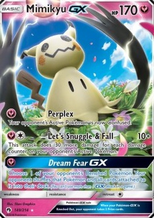 Pokemon Mimikyu GX (LOT 149)
