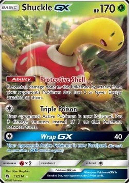 Pokemon Shuckle GX (LOT 17)