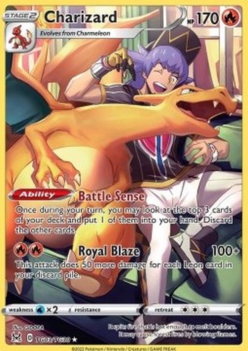 Pokemon Charizard  (LOR TG03)