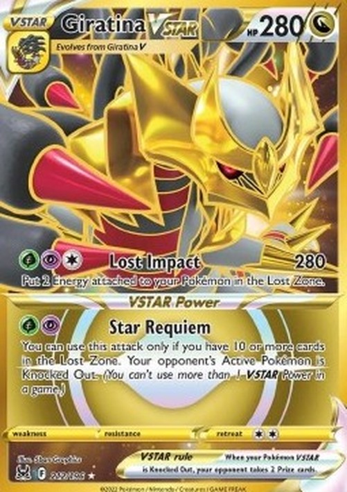 Pokemon Giratina VSTAR  (LOR 212)