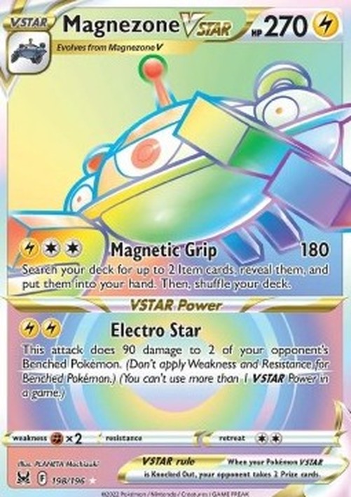 Pokemon Magnezone VSTAR (LOR 198)