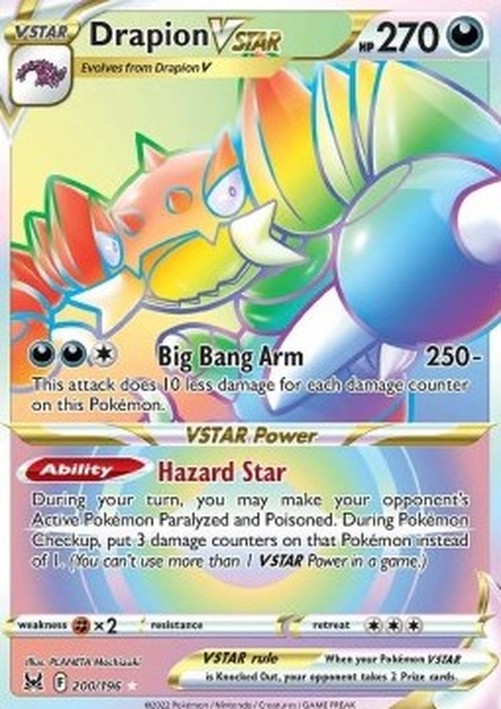 Pokemon Drapion VSTAR (LOR 200)