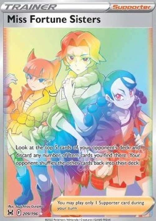 Pokemon Miss Fortune Sisters (LOR 209)