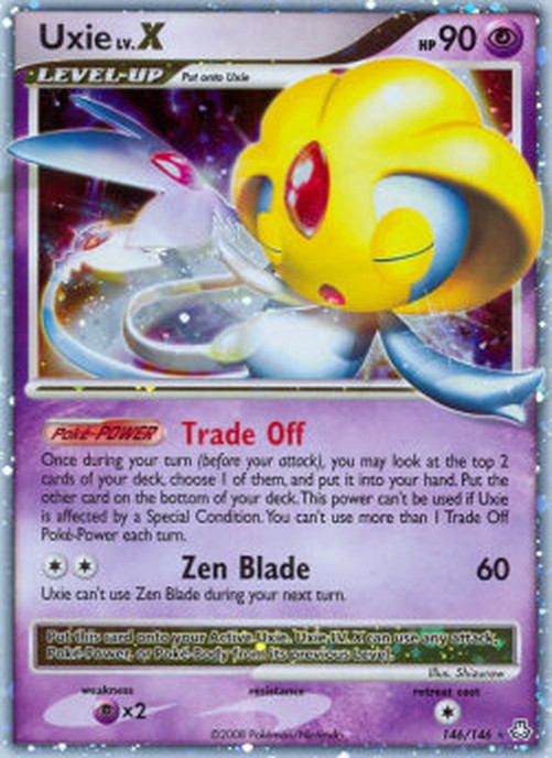 Pokemon Uxie LV.X (LA 146)
