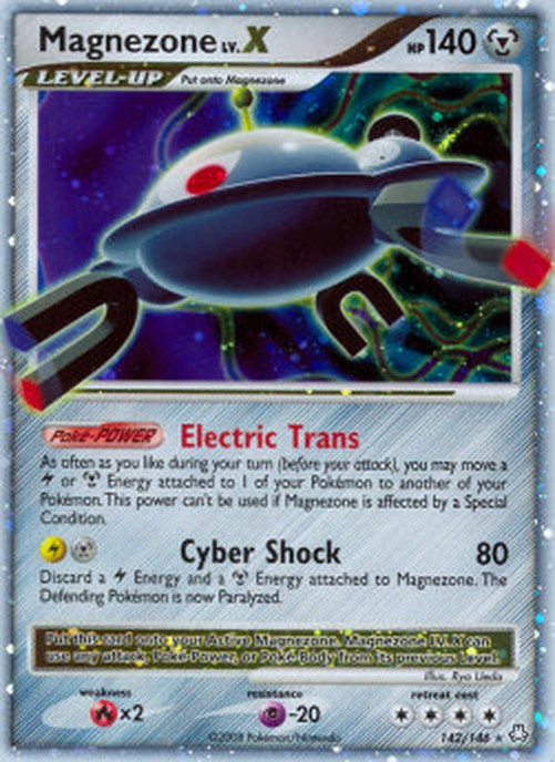 Pokemon Magnezone LV.X (LA 142)