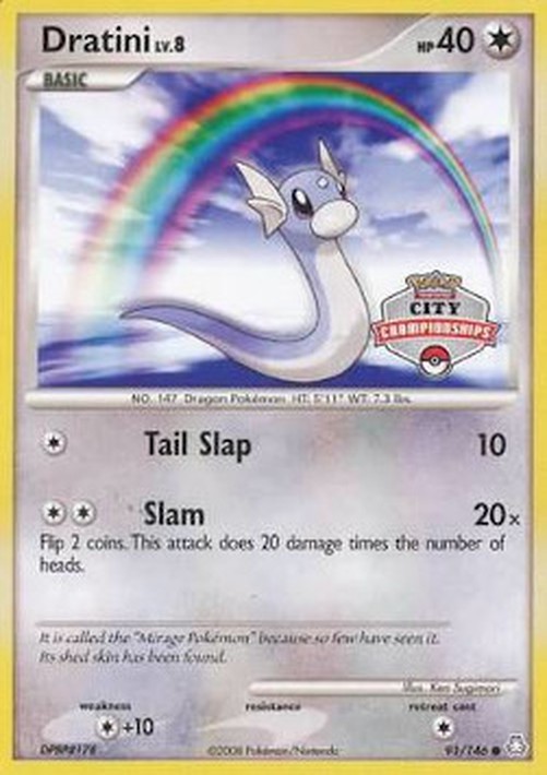 Pokemon Dratini Lv.8  (LA 91)