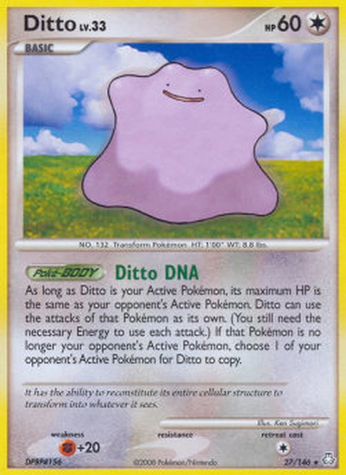 Pokemon Ditto Lv.33 (LA 27)