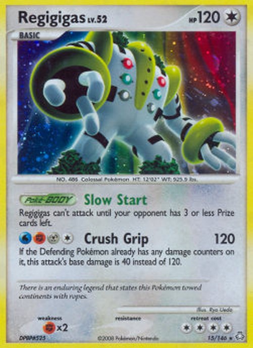 Pokemon Regigigas Lv.52  (LA 15)