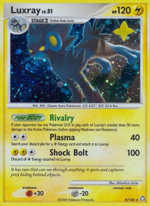 Pokemon Luxray Lv.51 (LA 8)