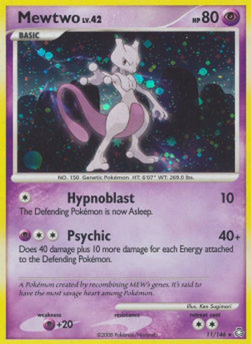 Pokemon Mewtwo Lv.42  (LA 11)