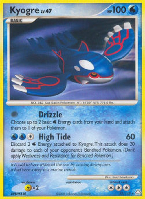 Pokemon Kyogre Lv.47 (LA 32)