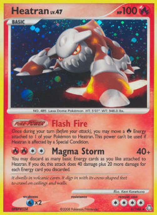 Pokemon Heatran Lv.47 (LA 6)