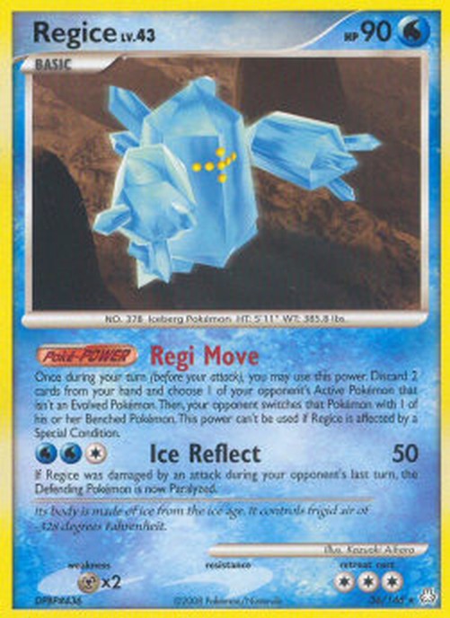 Pokemon Regice Lv.43 (LA 36)