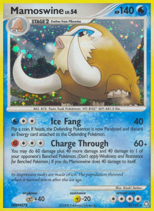 Pokemon Mamoswine Lv.54  (LA 9)
