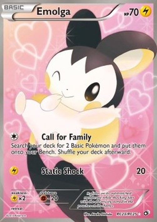 Pokemon Emolga  (LTR RC23)