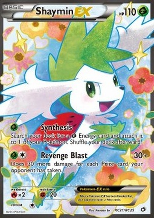 Pokemon Shaymin EX (LTR RC21)