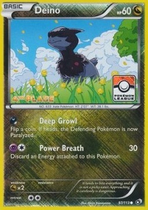 Pokemon Deino (LTR 97)