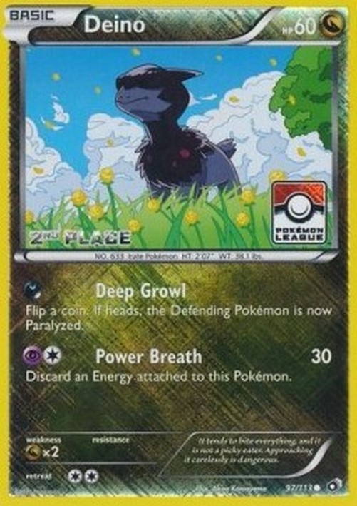 Pokemon Deino (LTR 97)