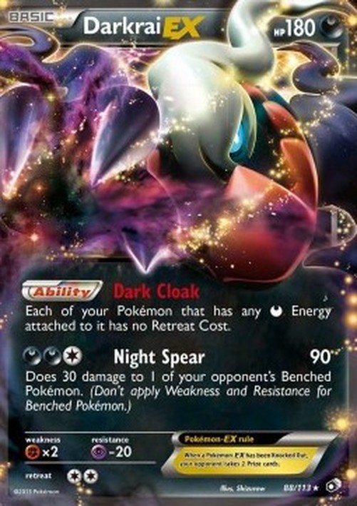 Pokemon Darkrai EX  (LTR 88)