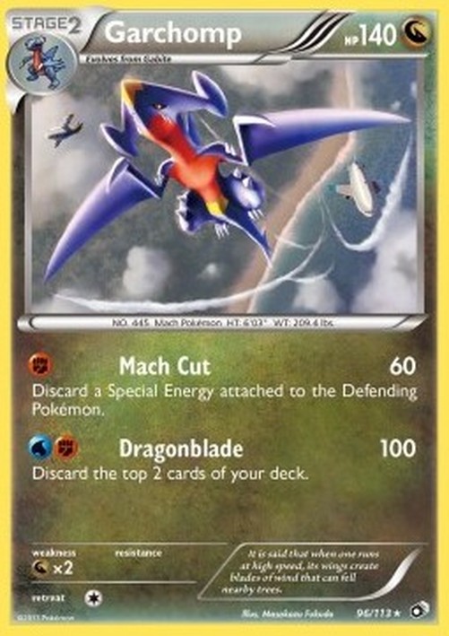 Pokemon Garchomp  (LTR 96)
