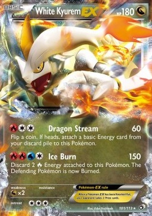Pokemon White Kyurem EX  (LTR 101)