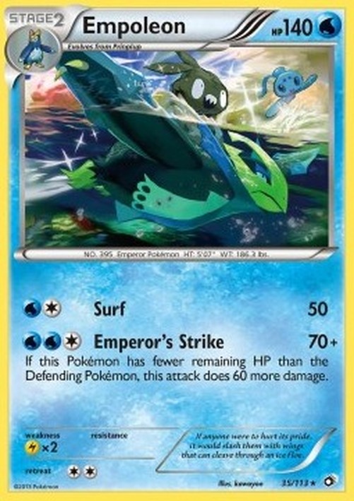 Pokemon Empoleon  (LTR 35)