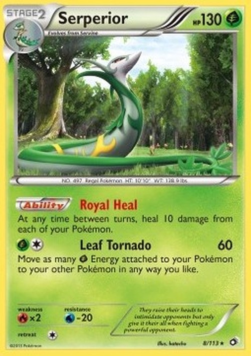 Pokemon Serperior  (LTR 8)