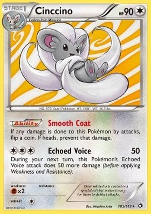 Pokemon Cinccino  (LTR 105)