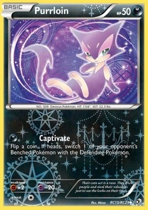 Pokemon Purrloin (LTR RC13)