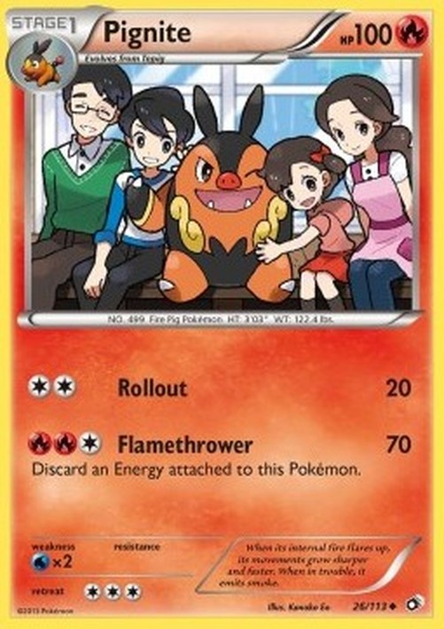 Pokemon Pignite (LTR 26)
