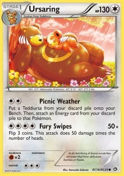 Pokemon Ursaring (LTR RC16)