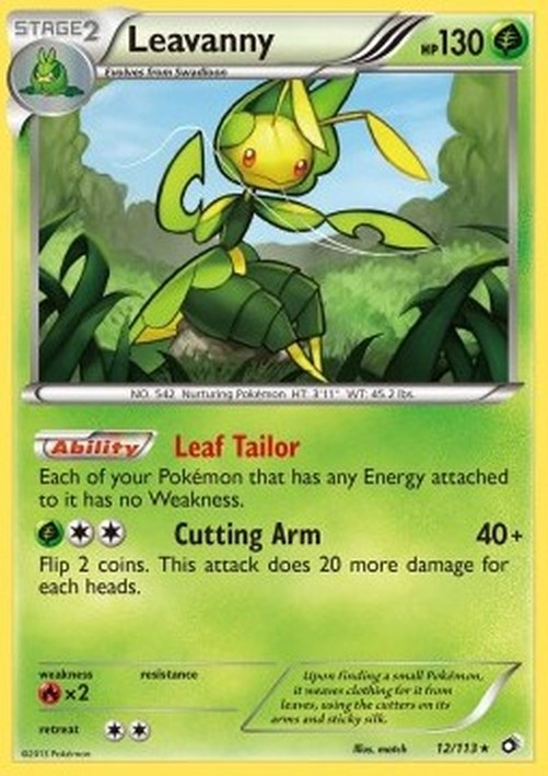 Pokemon Leavanny  (LTR 12)