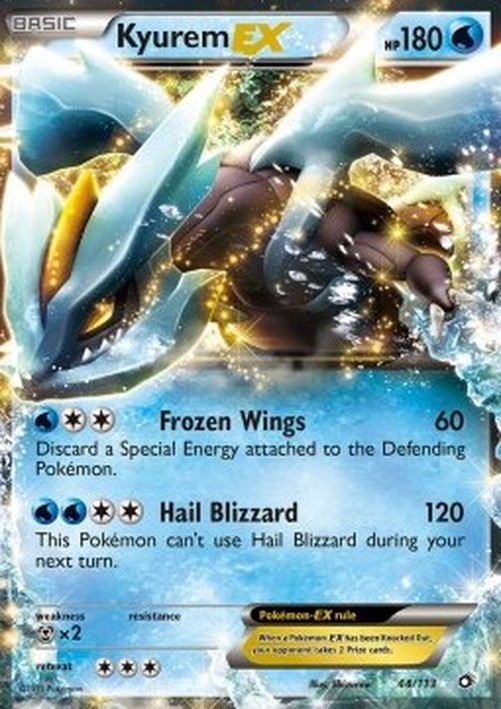 Pokemon Kyurem EX (LTR 44)