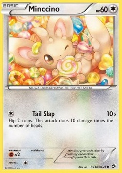 Pokemon Minccino  (LTR RC18)