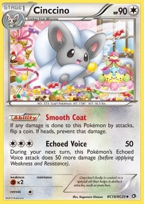 Pokemon Cinccino (LTR RC19)