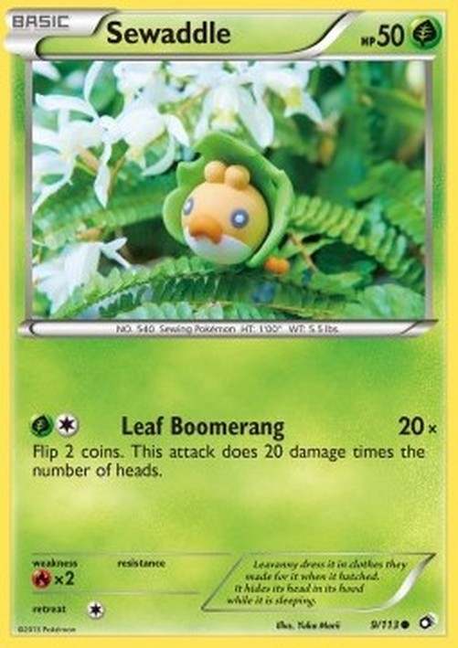 Pokemon Sewaddle  (LTR 9)