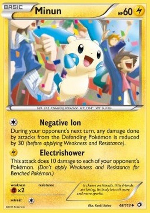 Pokemon Minun (LTR 48)