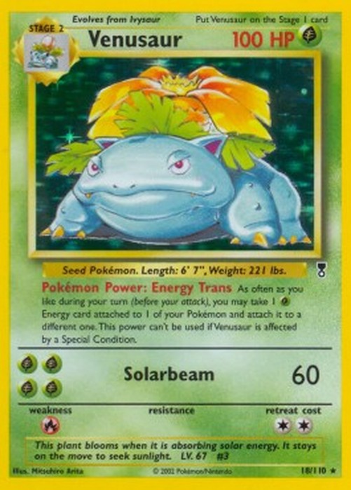 Pokemon Venusaur (LC 18)