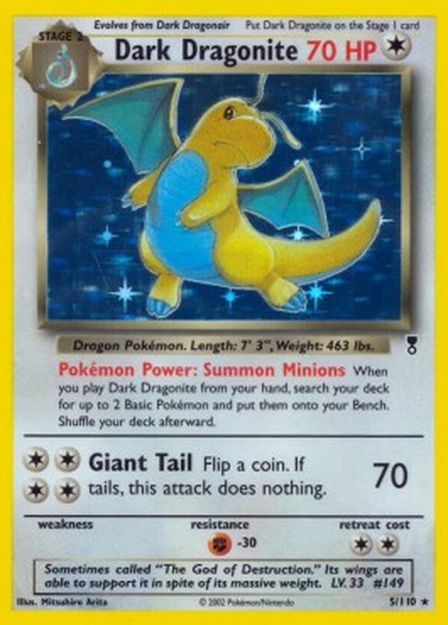 Pokemon Dark Dragonite (LC 5)