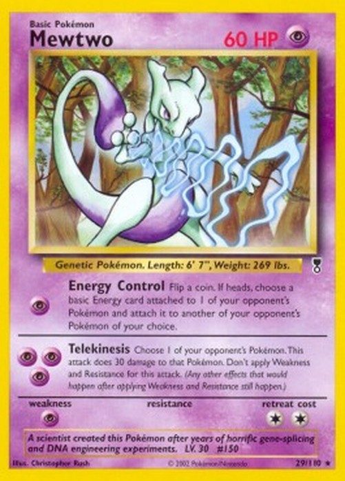 Pokemon Mewtwo  (LC 29)