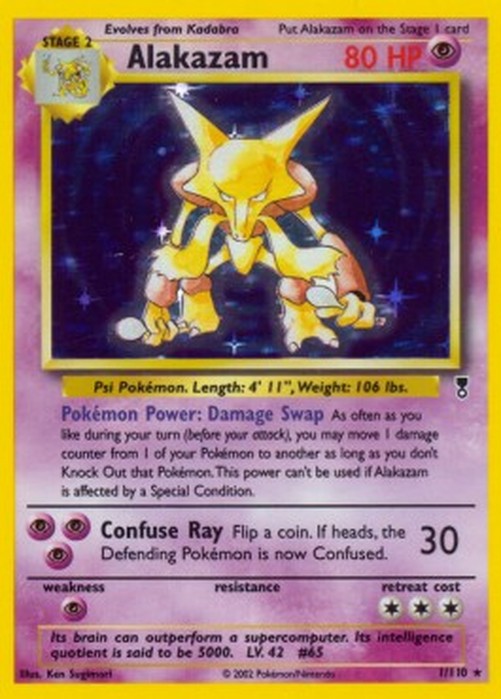 Pokemon Alakazam  (LC 1)