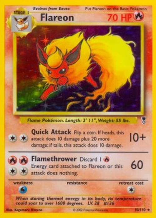 Pokemon Flareon  (LC 10)