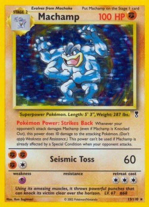 Pokemon Machamp  (LC 15)