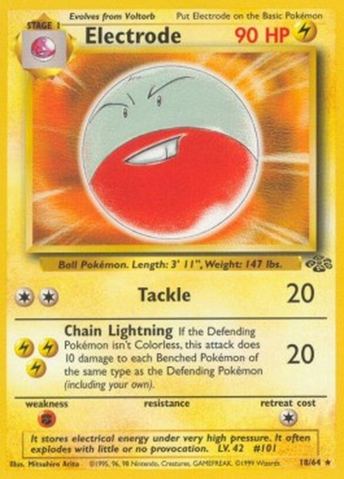 Pokemon Electrode  (JU 18)