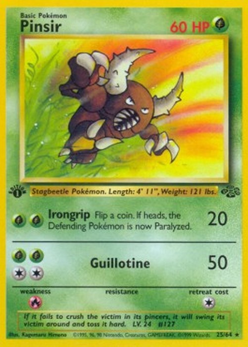 Pokemon Pinsir (JU 25)