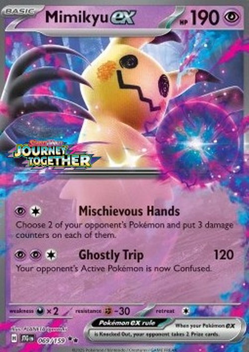Pokemon Mimikyu ex (xJTG 069)