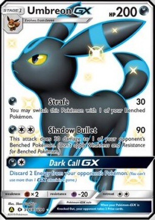 Pokemon Umbreon GX  (HIF SV69)