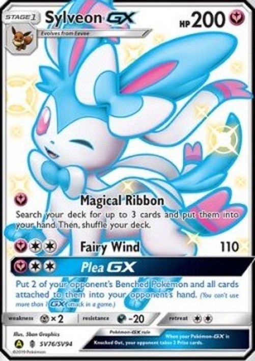 Pokemon Sylveon GX  (HIF SV76)