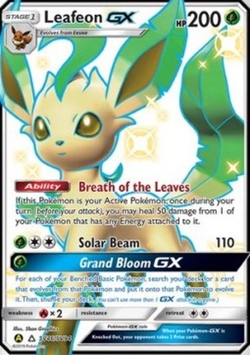 Pokemon Leafeon GX (HIF SV46)